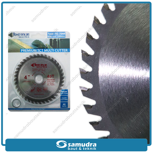 BENZ BZ-7044 Mata Gerinda Potong Multi 4"x40T / Multi Cutter