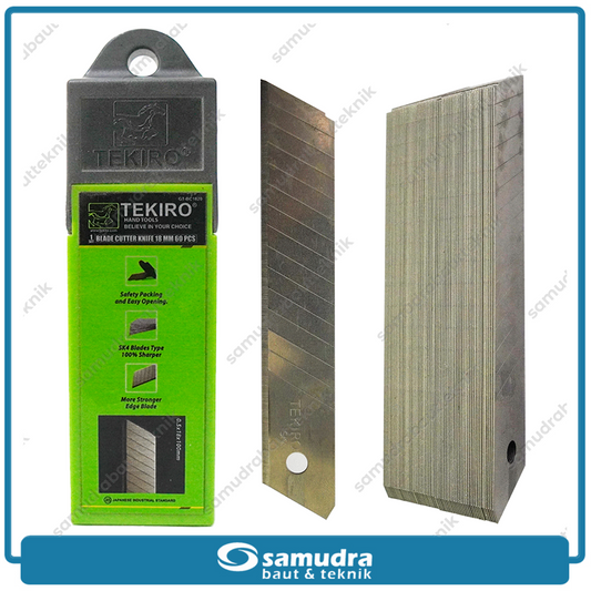 TEKIRO GT-BC1820 Isi Ulang Mata Pisau Cutter 18 mm Set 60 Pcs / Refill Blades