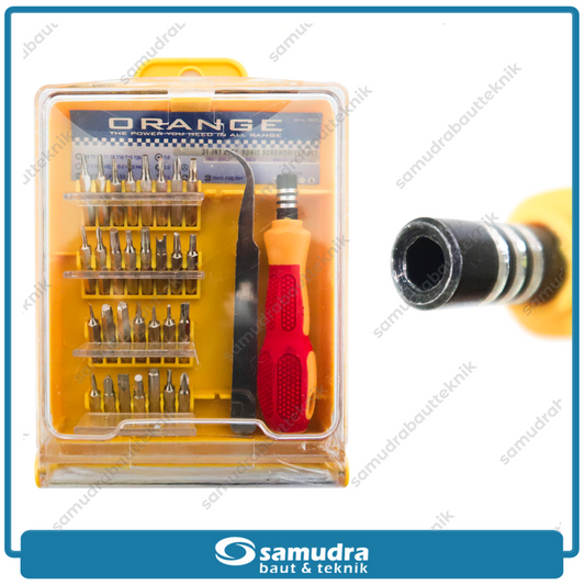 ORANGE 3205-31 Obeng Jam Set 31 pcs