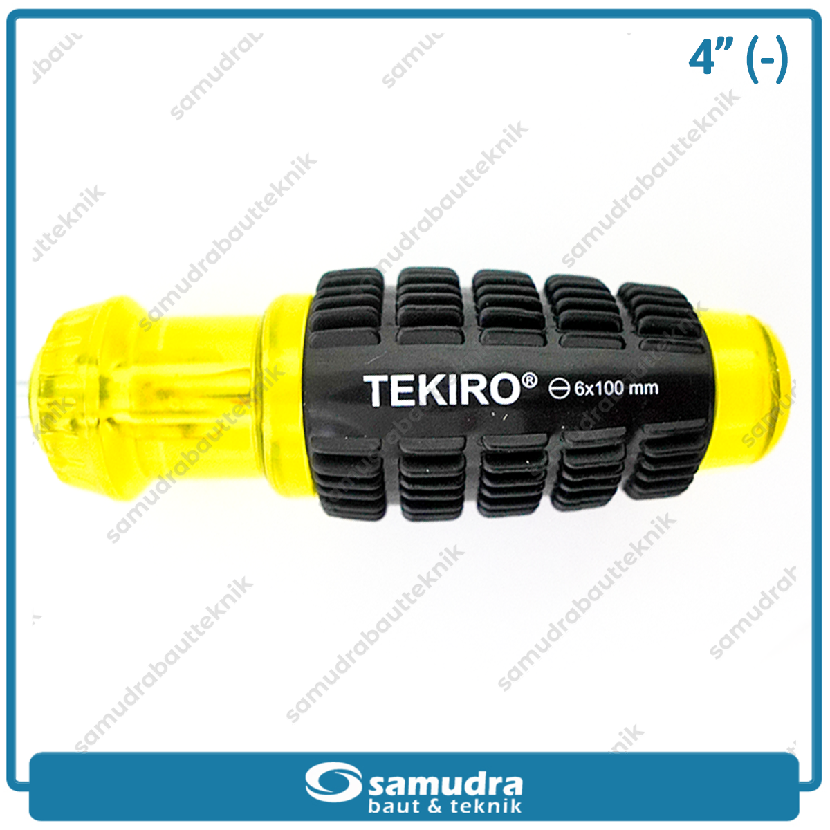 TEKIRO SD-CG0860 Obeng Gagang Karet 4" Minus SL6