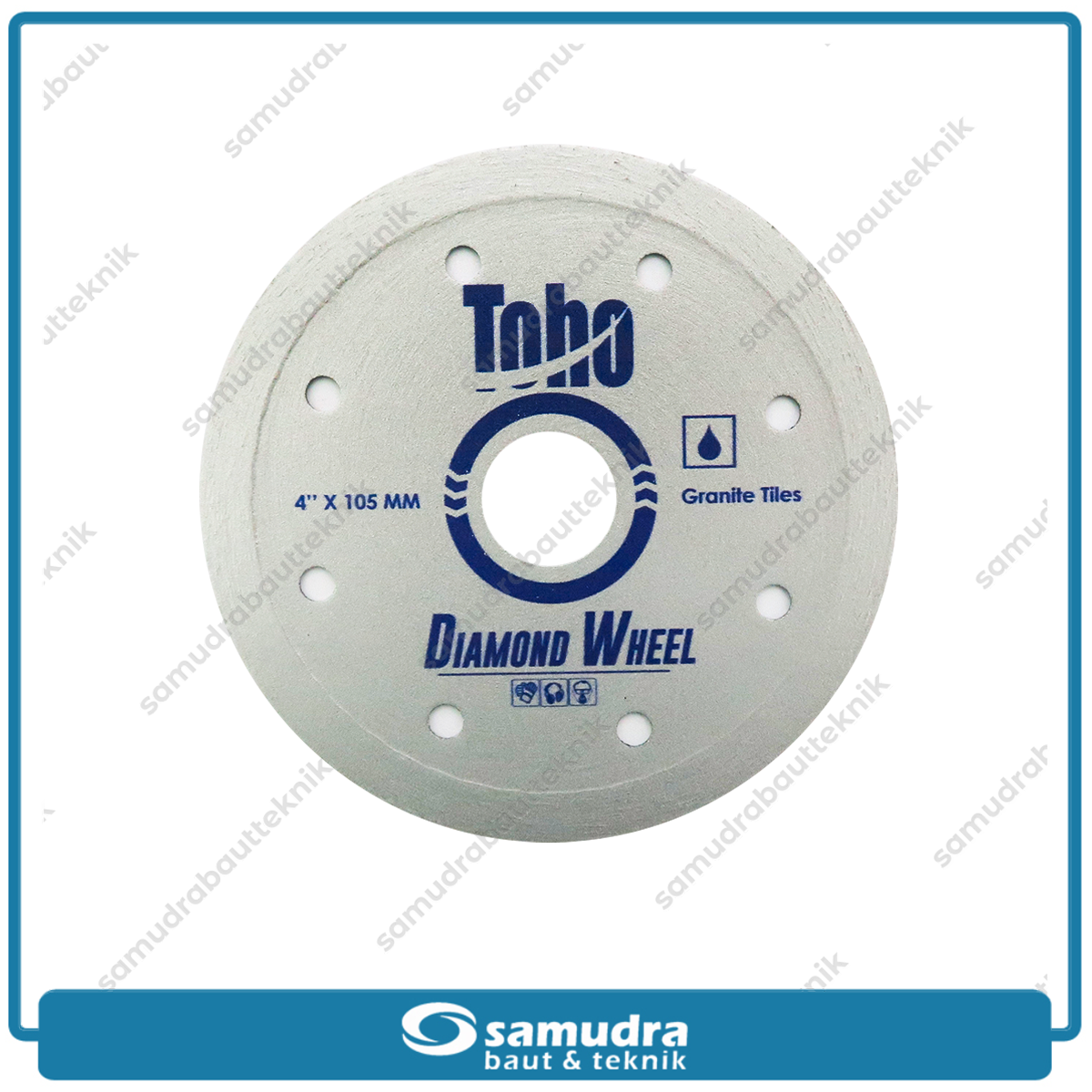 TOHO Mata Potong Keramik Basah 4" / Diamond Wheel Wet