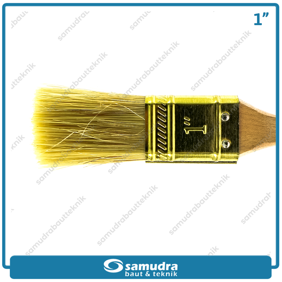 PINEHILL PH-999 1 pak isi 12 pcs Kuas Cat Putih 1"