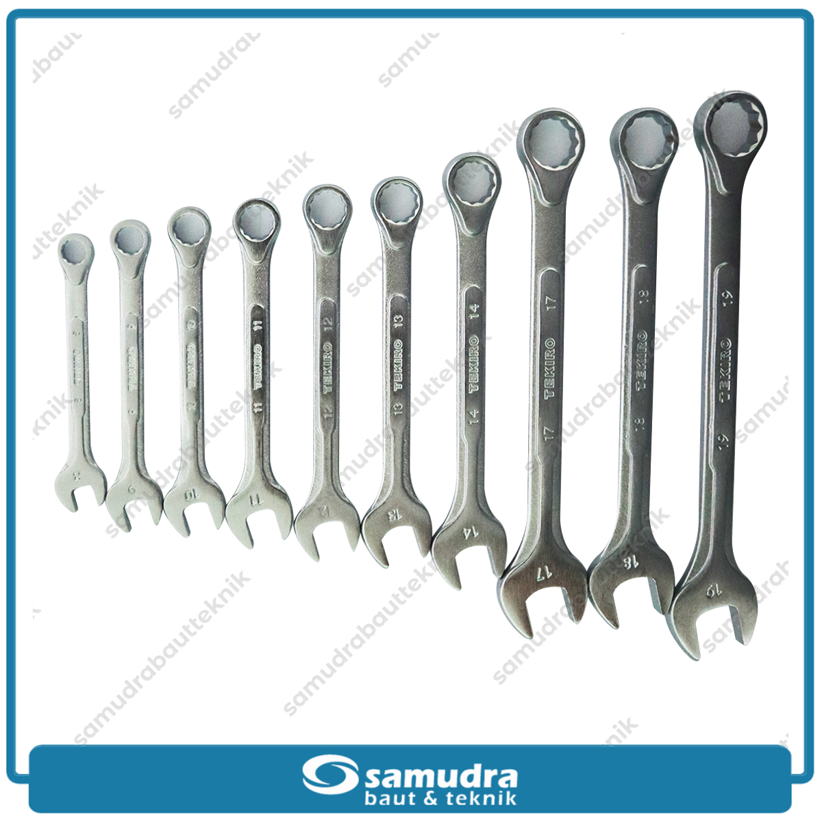 TEKIRO SC-SE1383 Kunci Sok Set 120 pcs 6PT 1/4"-3/8"-1/2" Box Plastik
