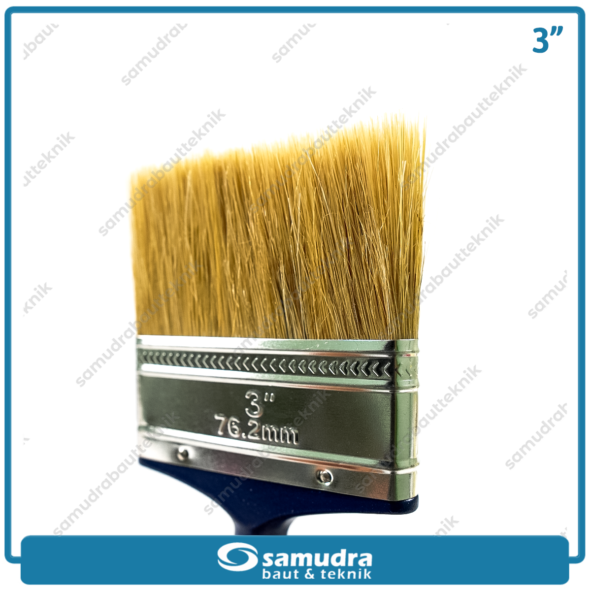 PINEHILL PH-822 1 pak isi 12 pcs Kuas Cat Putih 3"