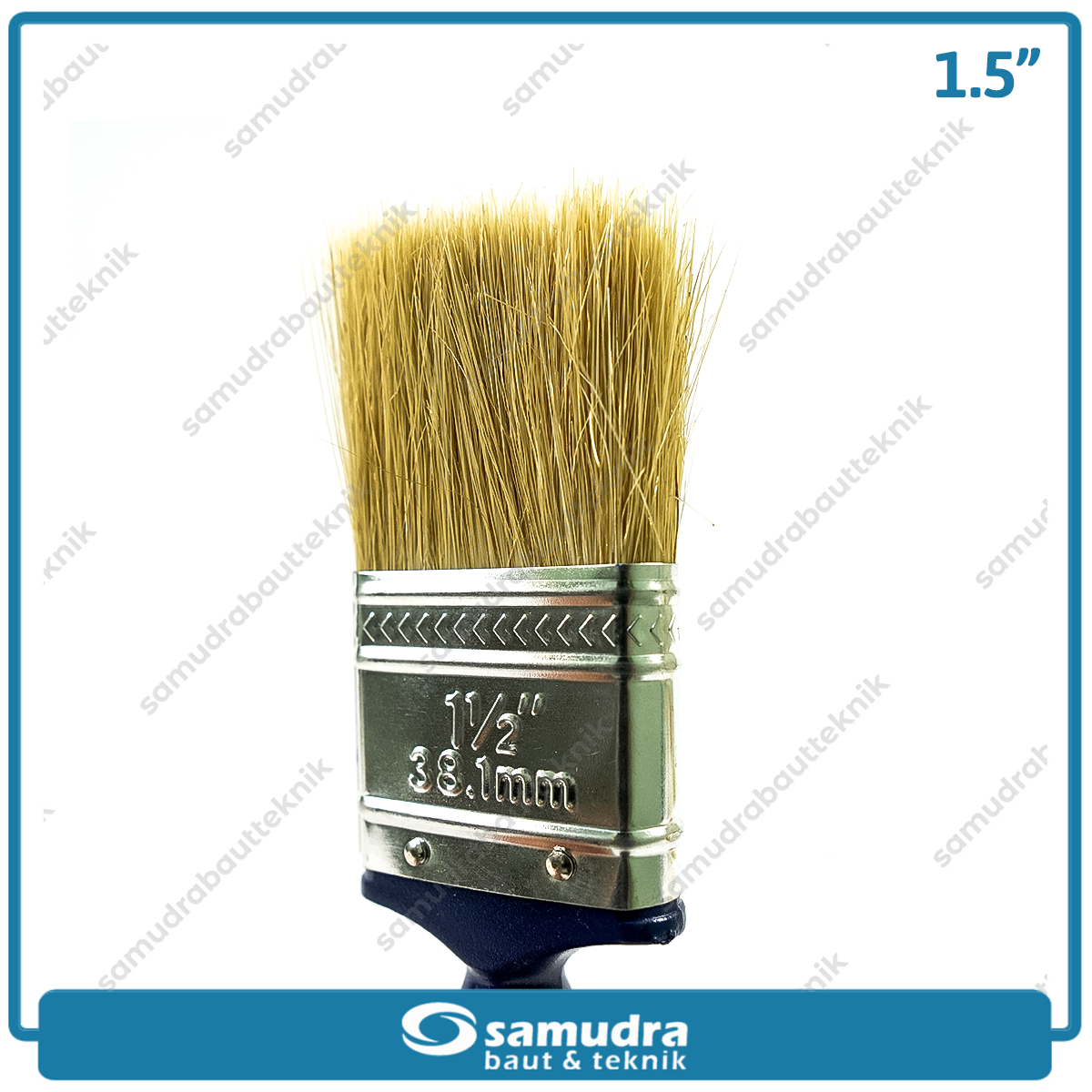 PINEHILL PH-822 1 pak isi 12 pcs Kuas Cat Putih 1-1/2"