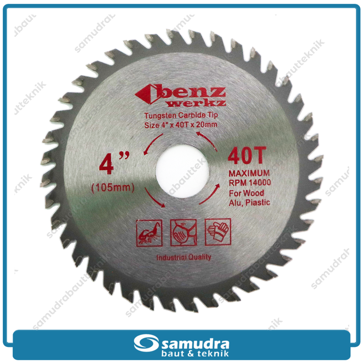 BENZ BZ-7044 Mata Gerinda Potong Multi 4"x40T / Multi Cutter