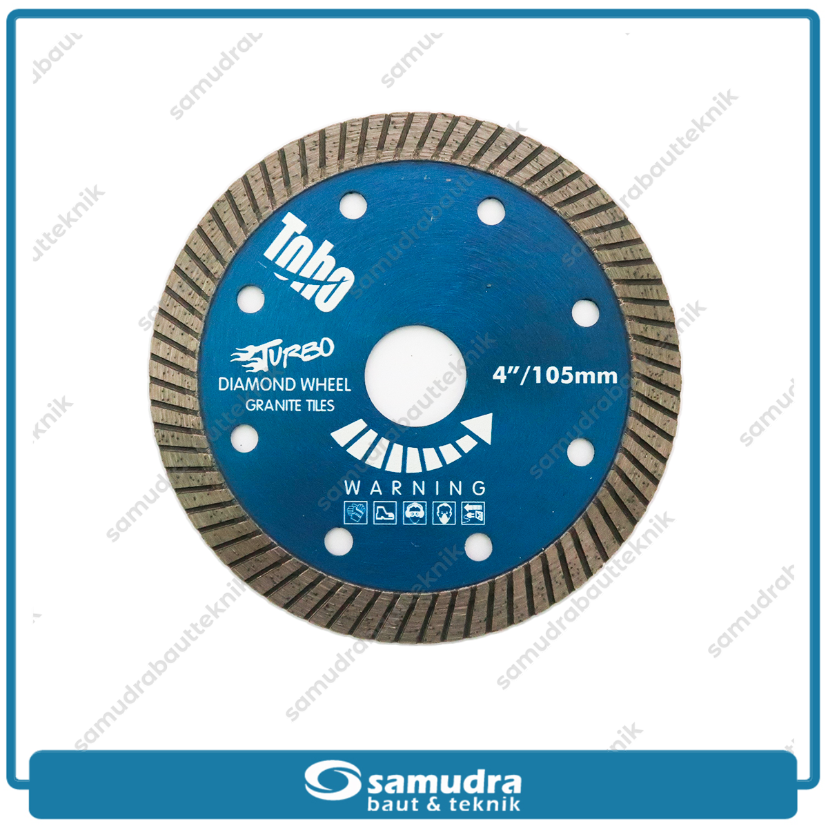 TOHO Mata Potong Keramik Turbo 4" / Diamond Wheel Turbo Rim
