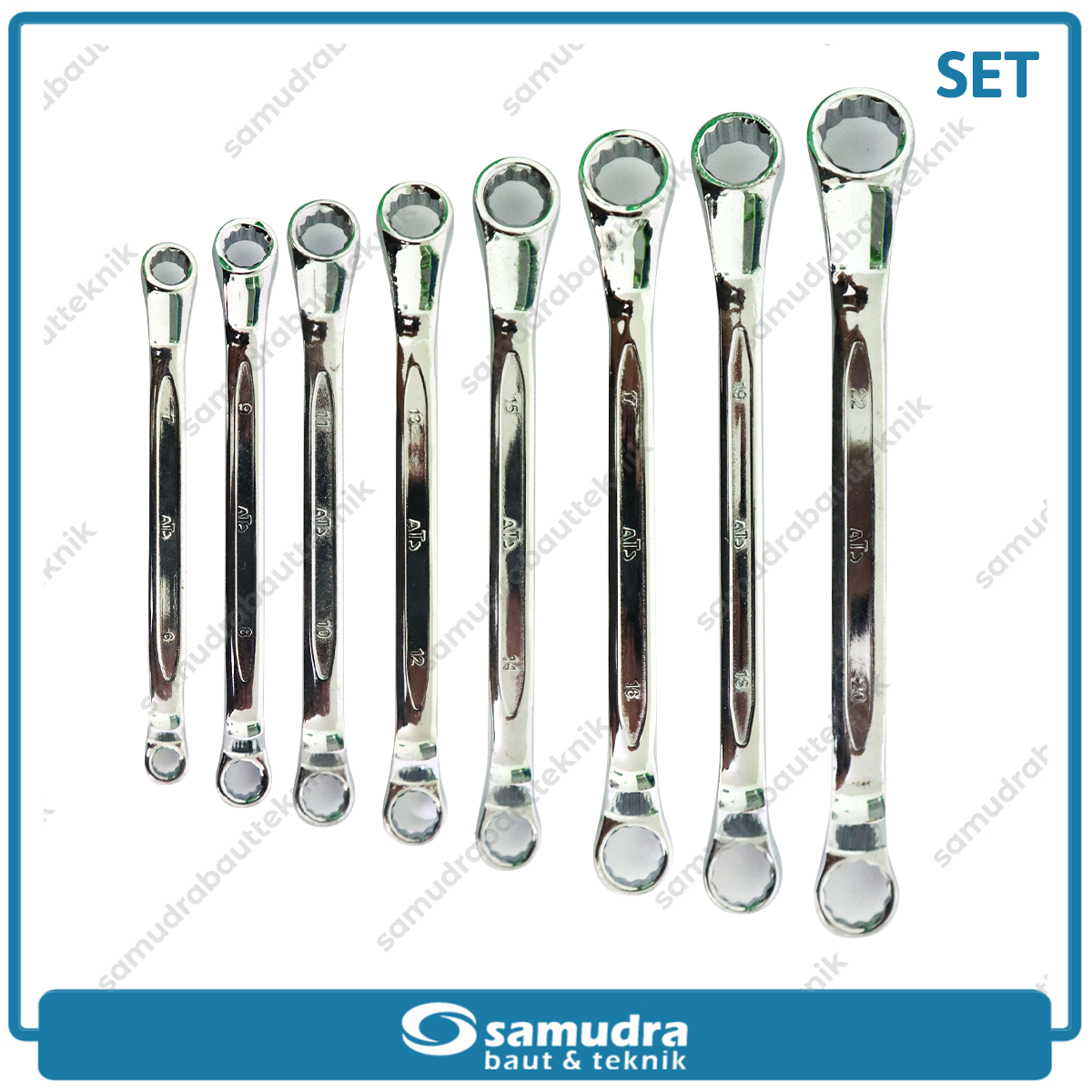 ATS Kunci Ring Set 8 pcs (6-22 mm)
