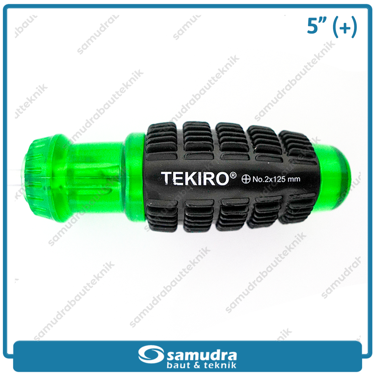 TEKIRO SD-CG0853 Obeng Gagang Karet 5" Plus PH2