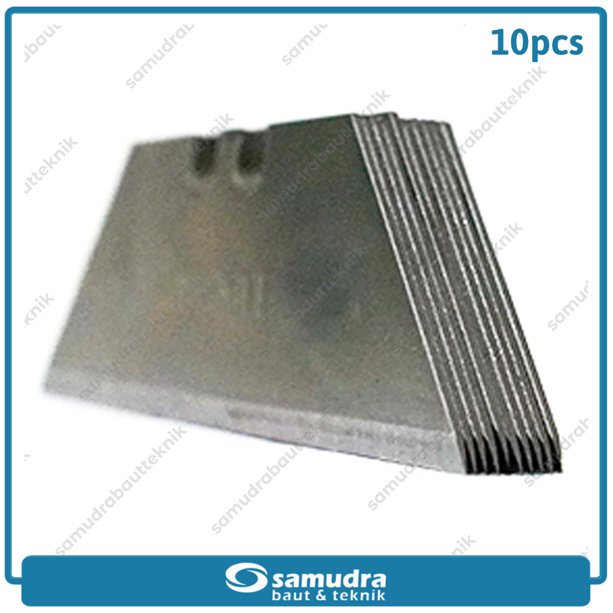TEKIRO GT-FU1985 Isi Ulang Mata Pisau Cutter Lipat Set 10 Pcs