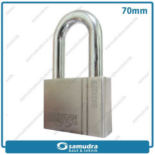 AMERICANSECURE Gembok 70 mm Long / Gembok Leher Panjang
