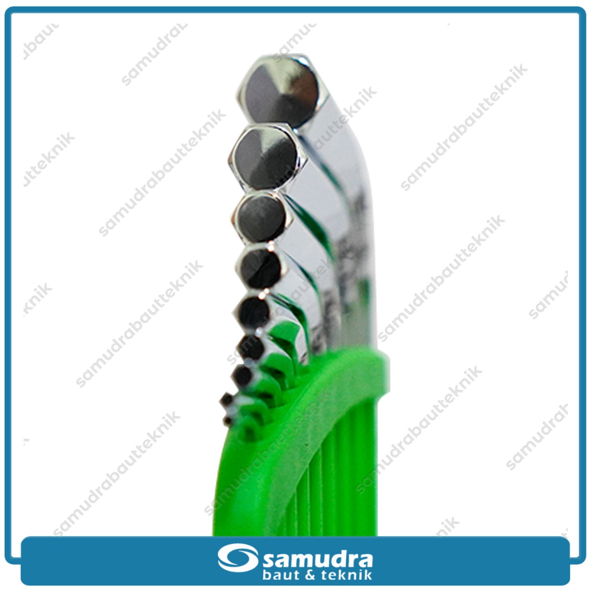 TEKIRO HK-BP1204 Kunci L Set Panjang Ballpoint 9 Pcs 1.5-10 mm