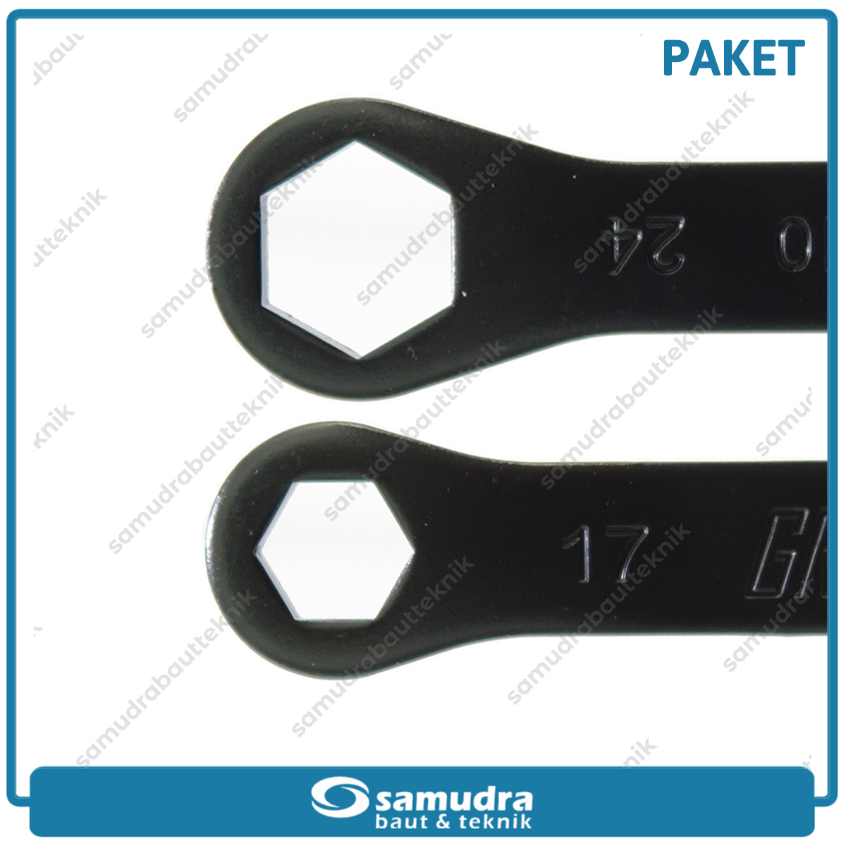 Paket 4 Set GRIP-ON 18-825NB Kunci Stel Klep T40 + GRIP-ON Kunci Ring 8 x 9 mm Titanium + GRIP-ON 18-102 Feeler Gauge + GRIP-ON 18-827 Kunci Tutup Klep Luru