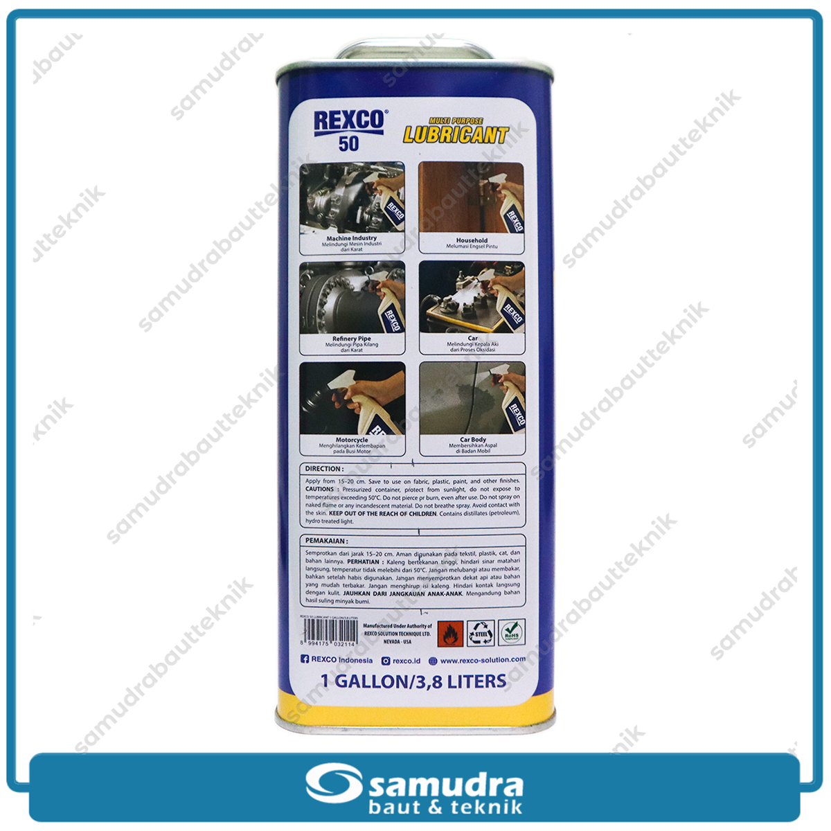 REXCO 50 Multipurpose Lubricant 3.8 liters