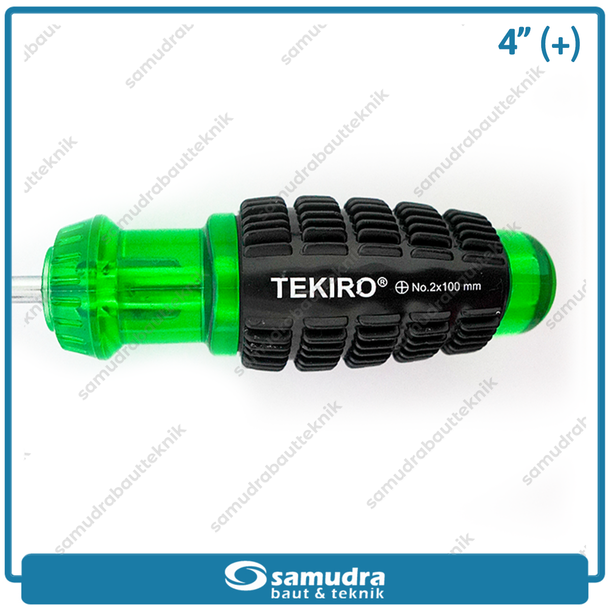 TEKIRO SD-CG0852 Obeng Gagang Karet 4" Plus PH2