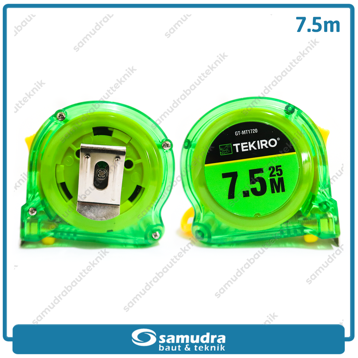 TEKIRO GT-MT1720 Meteran Transparan 7.5 meter