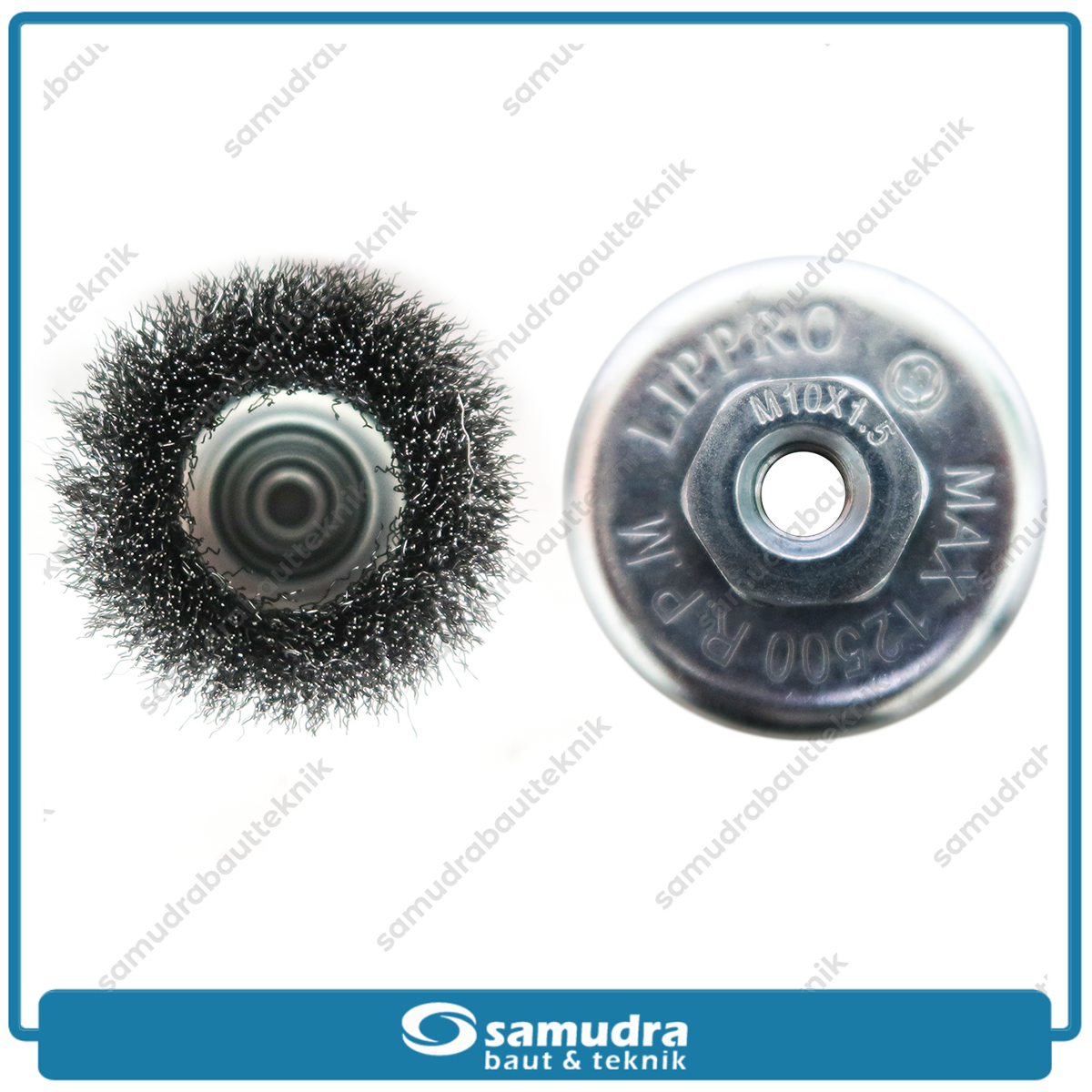 LIPPRO 61310-1.5 Sikat Mangkok 3"