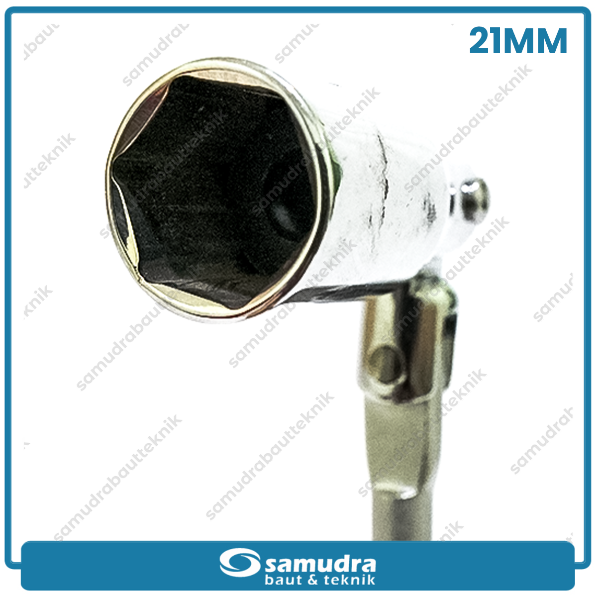 GRIPON 88-021 Kunci Sok T Busi Fleksibel Chrome 21 mm