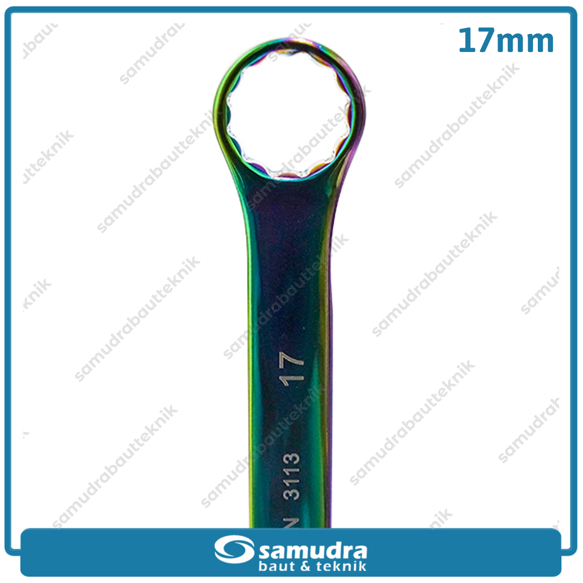 GRIPON 18-617 Kunci Ring Pas Titanium 17 mm