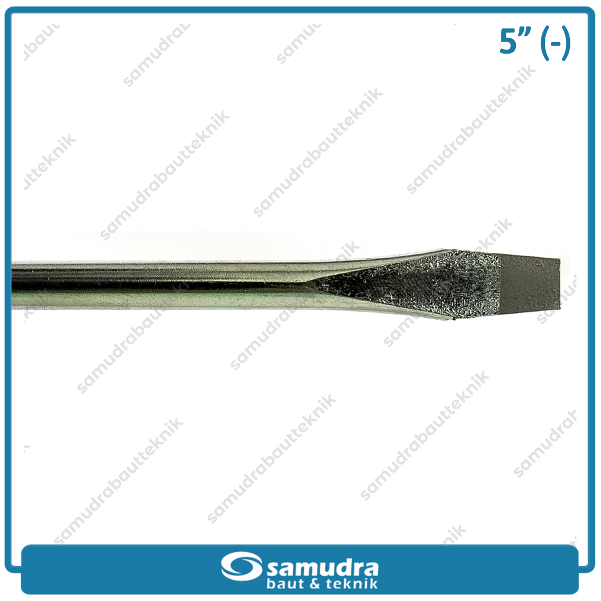 TEKIRO SD-CG0861 Obeng Gagang Karet 5" Minus SL6