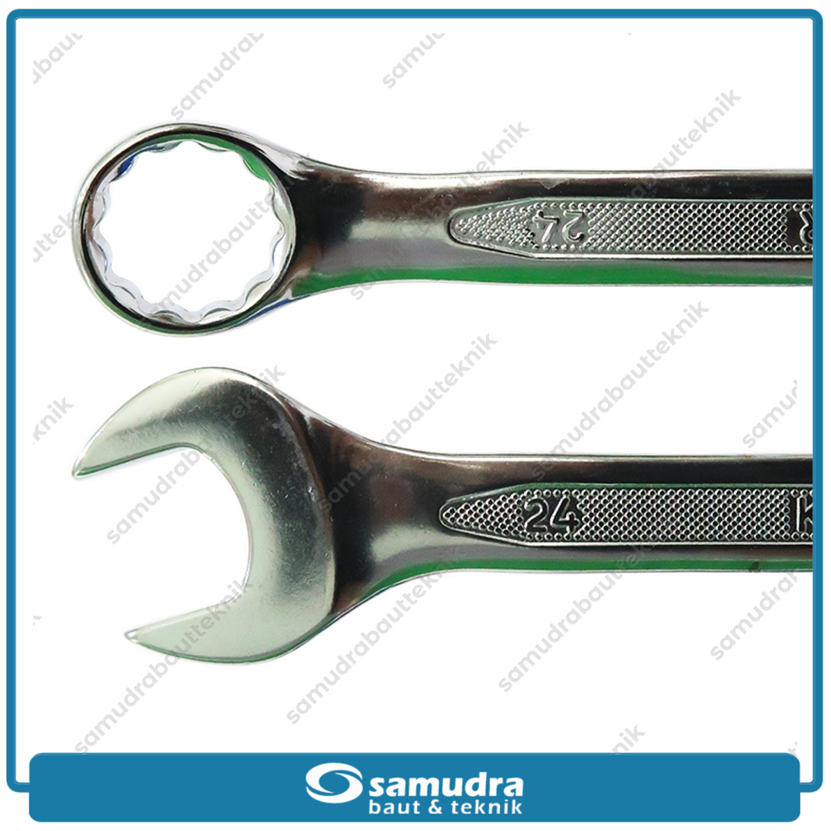 KENMASTER KCRP-198 Kunci Ring Pas Set 11 pcs (8-24 mm) CRV