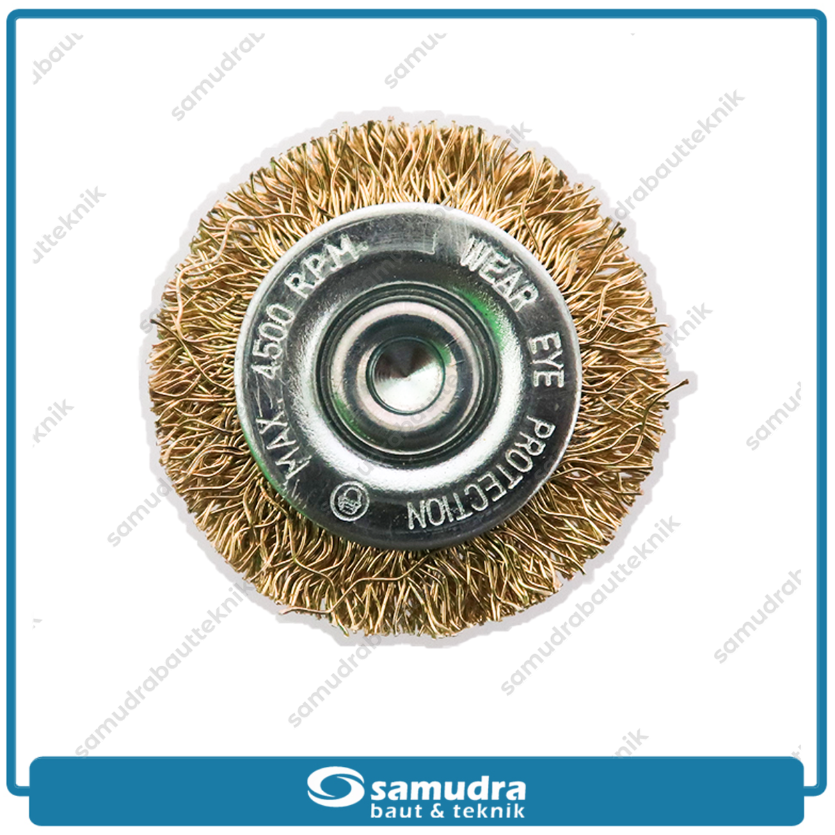 HASSTON 3450-115 Sikat Baja Gerinda Flat 38 mm