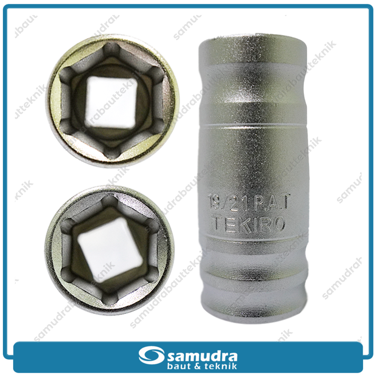 TEKIRO AU-WM0975 Kunci Roda Tarik 19x21 mm / Telescopic Wheel Nut