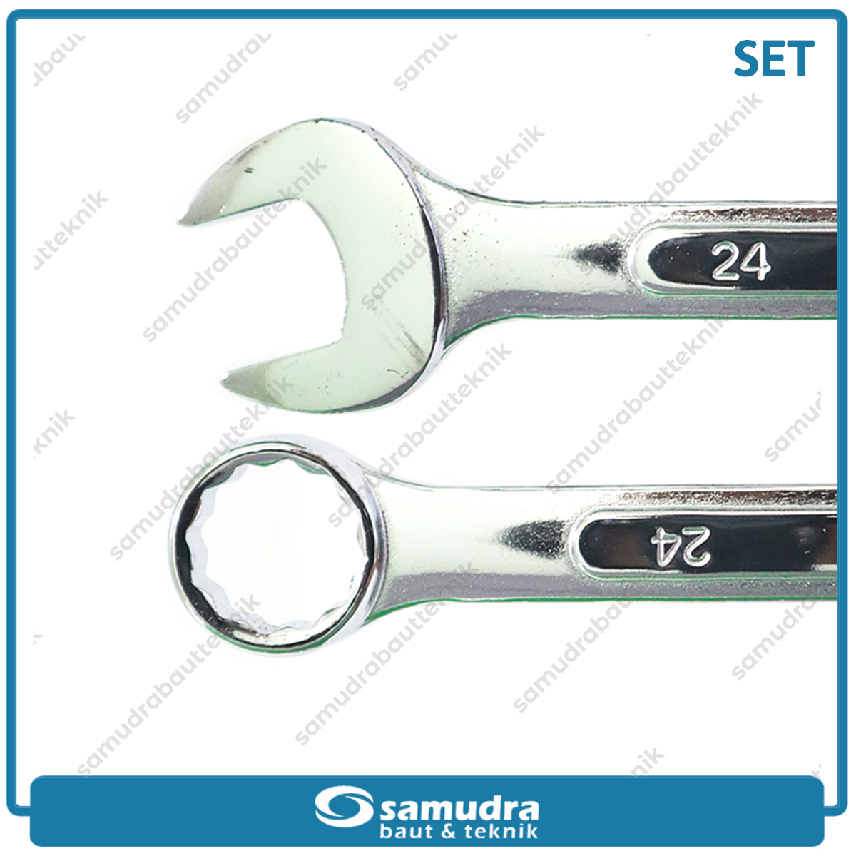 ATS Kunci Ring Pas Set 11 pcs (8-24 mm)