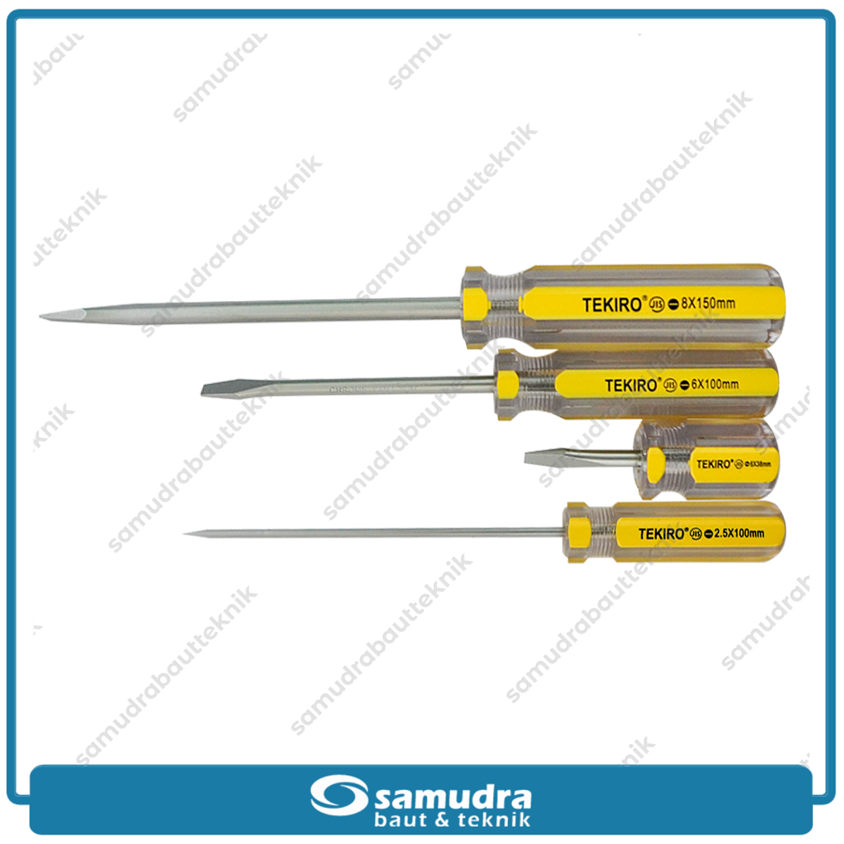 TEKIRO SD-IL0935 Obeng Radio Kristal Set 7 pcs
