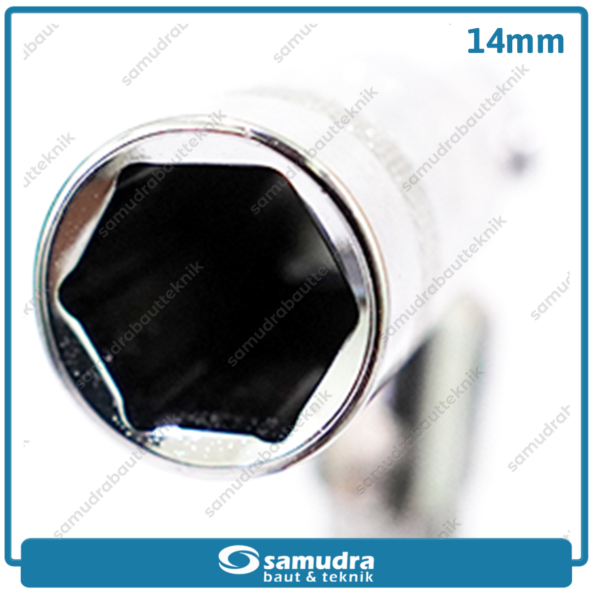 LIPPRO 890N-14 Kunci Sok T Busi Fleksibel Chrome 14 mm