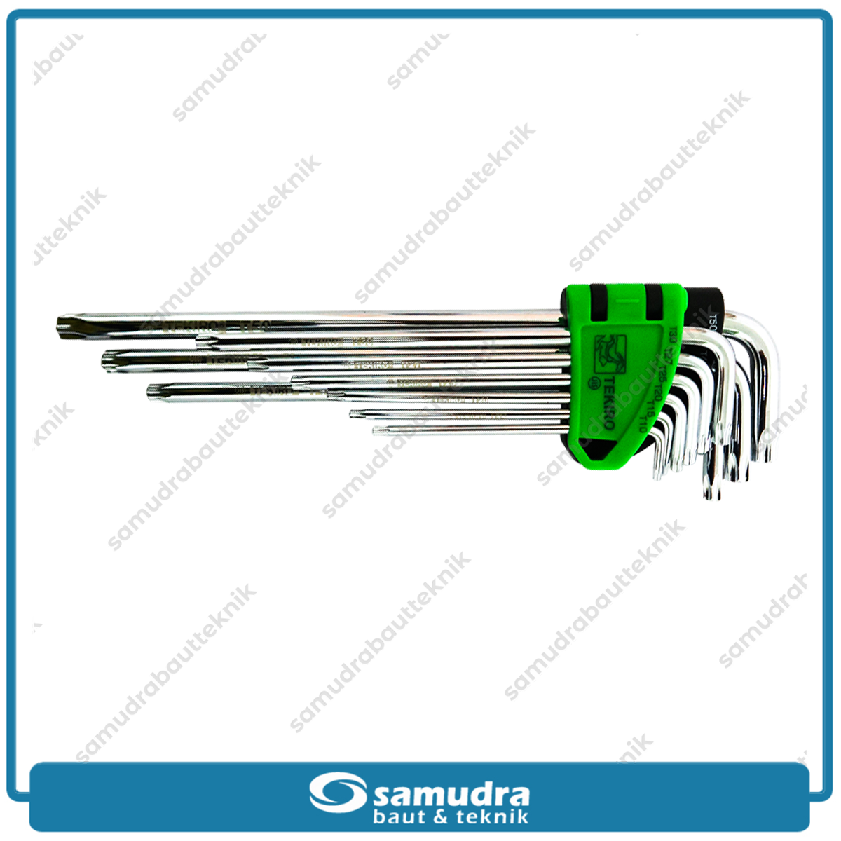 TEKIRO HK-TO1205 Kunci L Set Panjang Bintang 9 pcs T10-T50