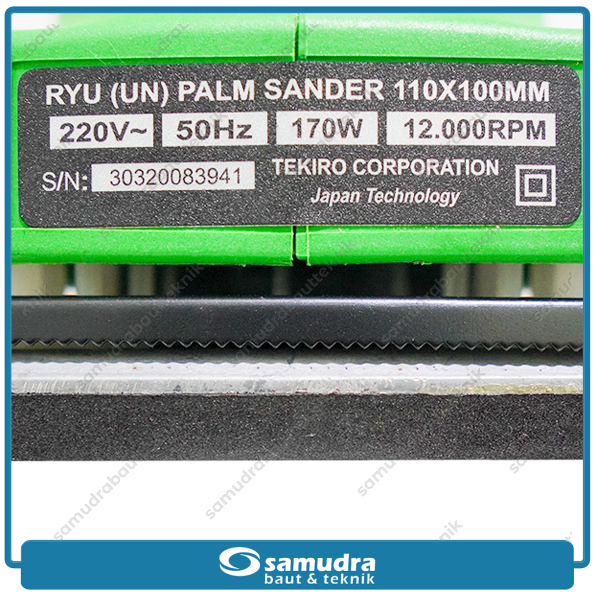 RYU RPS110 Mesin Amplas Listrik Kotak / Palm Sander
