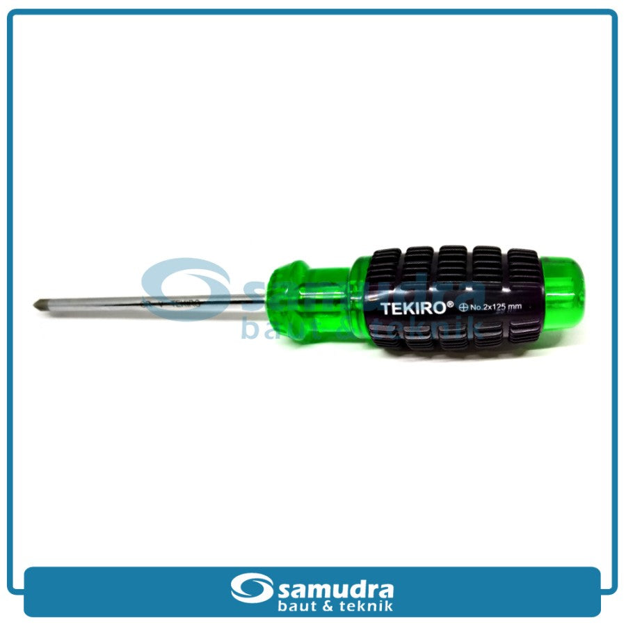 TEKIRO SD-CG0853 Obeng Gagang Karet 5" Plus PH2