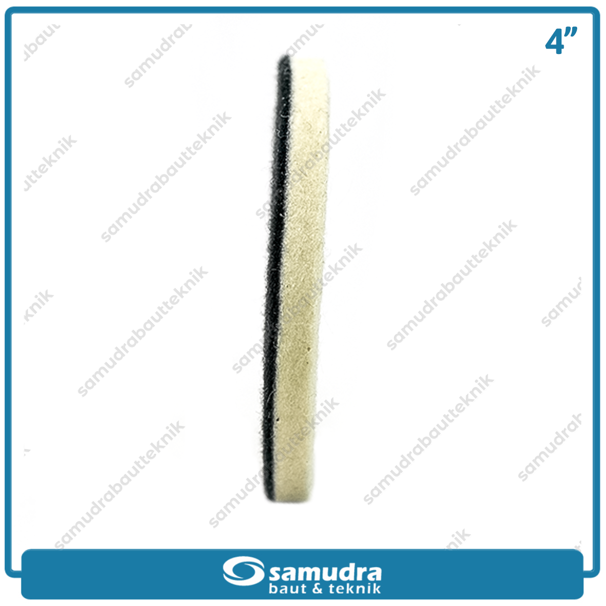 TE2P AUTO TEP-WGP802 Wol Poles Kaca Mobil 4" / Wool Felt Polishing Wheel