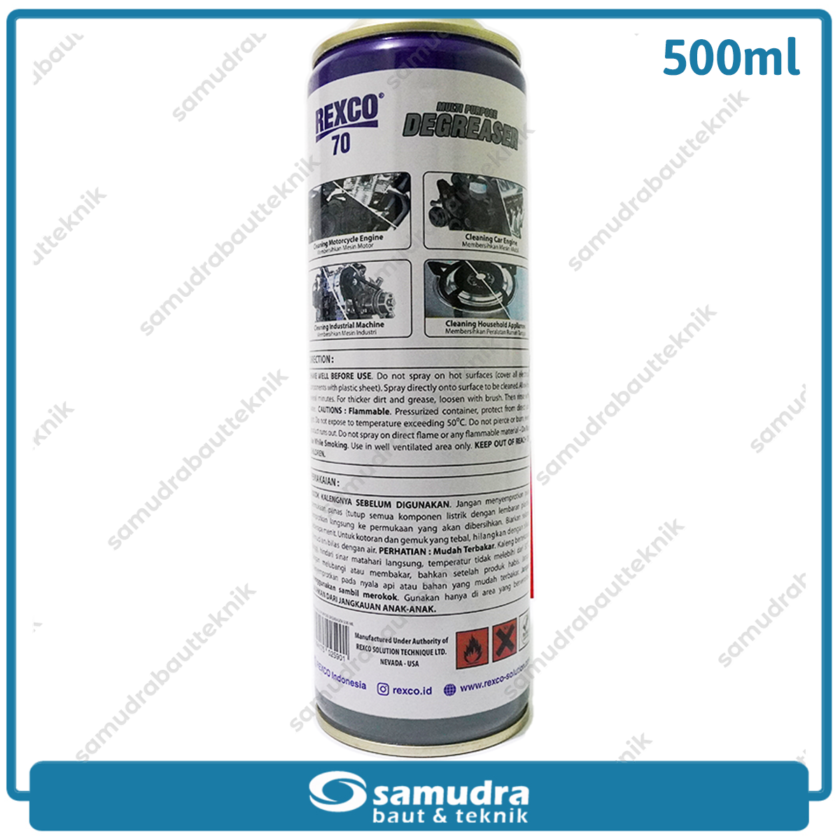 REXCO 70 Multi Purpose Degreaser 500 ml isi 24 pcs