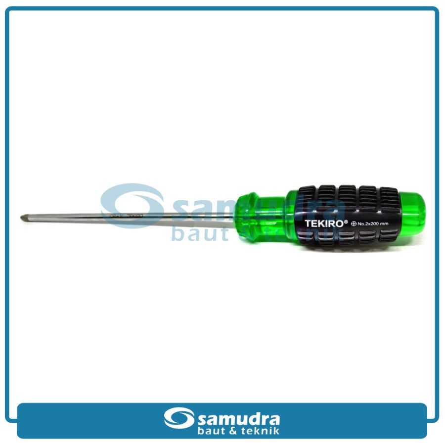 TEKIRO SD-CG0855 Obeng Gagang Karet 8" Plus PH2