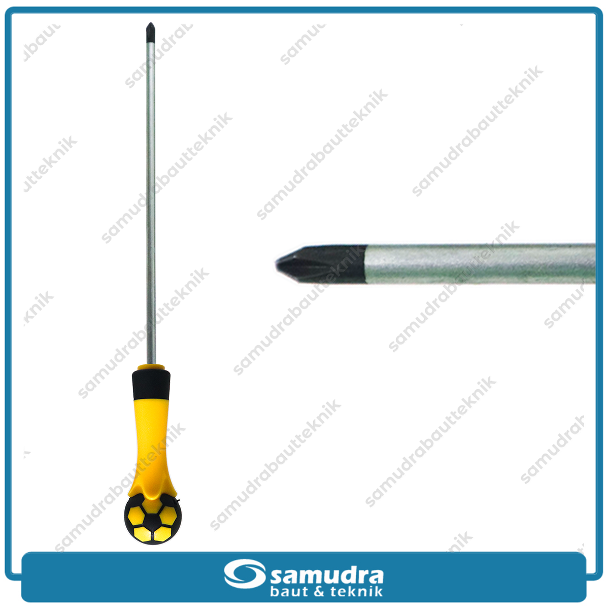 ATS SD-A2021 Obeng Gagang Bola 6" Plus x 4 mm