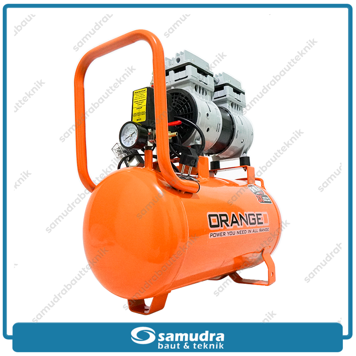 ORANGE 4110HPL-24L Mesin Kompresor Listrik Oilless 1 HP 24 Liter