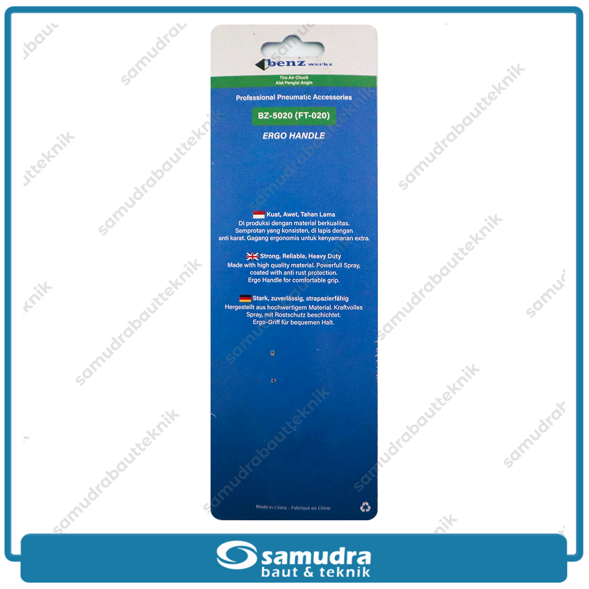 BENZ TAC0101 Air Chuck Kopler FT-020 150 mm / Alat Isi Angin