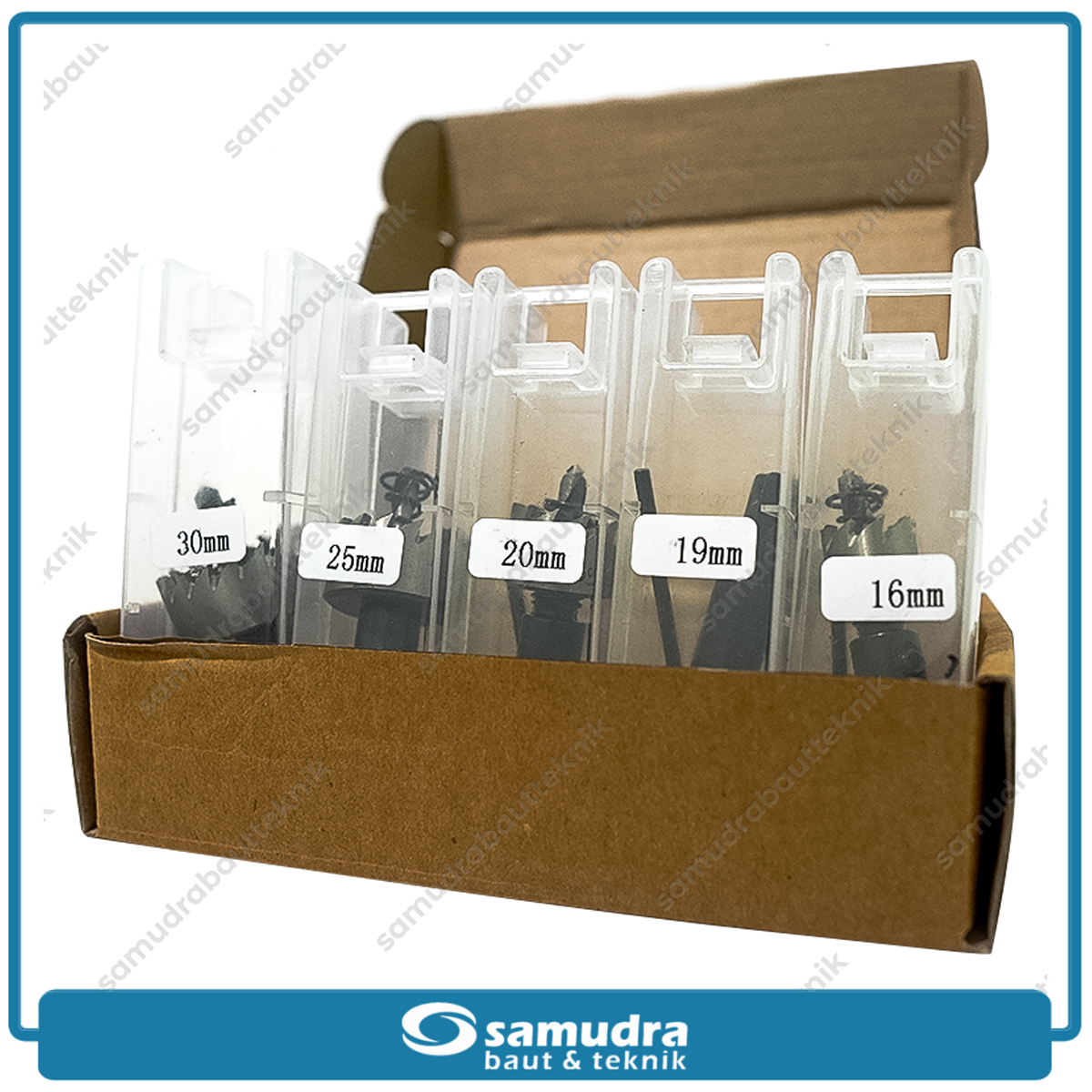 IKURA IKR-HSS201 Hole Saw Set 5 pcs Pelubang Besi / Mata Bor Holesaw