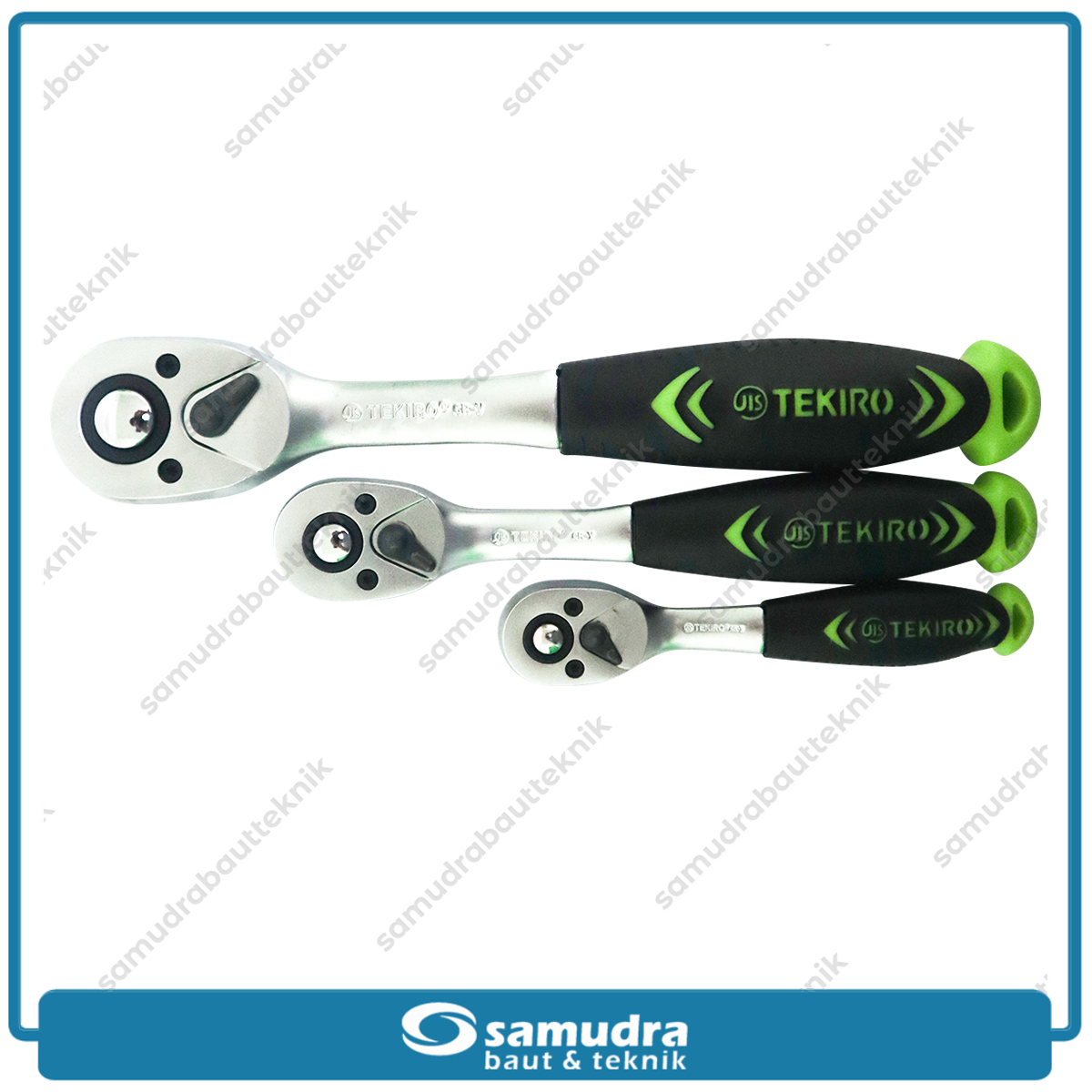 TEKIRO SC-SE1383 Kunci Sok Set 120 pcs 6PT 1/4"-3/8"-1/2" Box Plastik