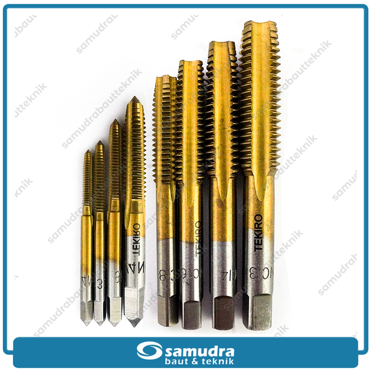 TEKIRO GT-TD1726 Tap and Dies Set 40 Pcs