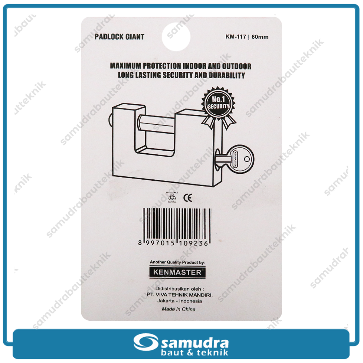 KENMASTER KM-117 Gembok Giant 60 mm GMBK-114