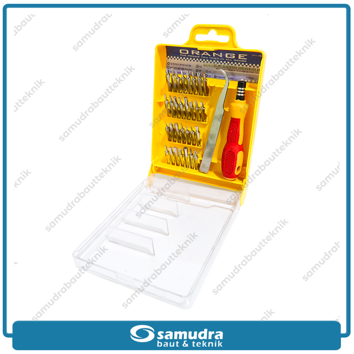 ORANGE 3205-31 Obeng Jam Set 31 pcs