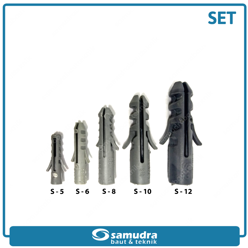 SMD 30 pcs Sekrup Fisher Set S6 Lancip Kecil