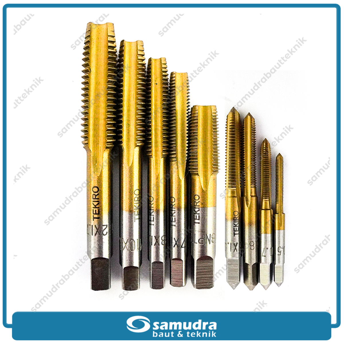 TEKIRO GT-TD1726 Tap and Dies Set 40 Pcs