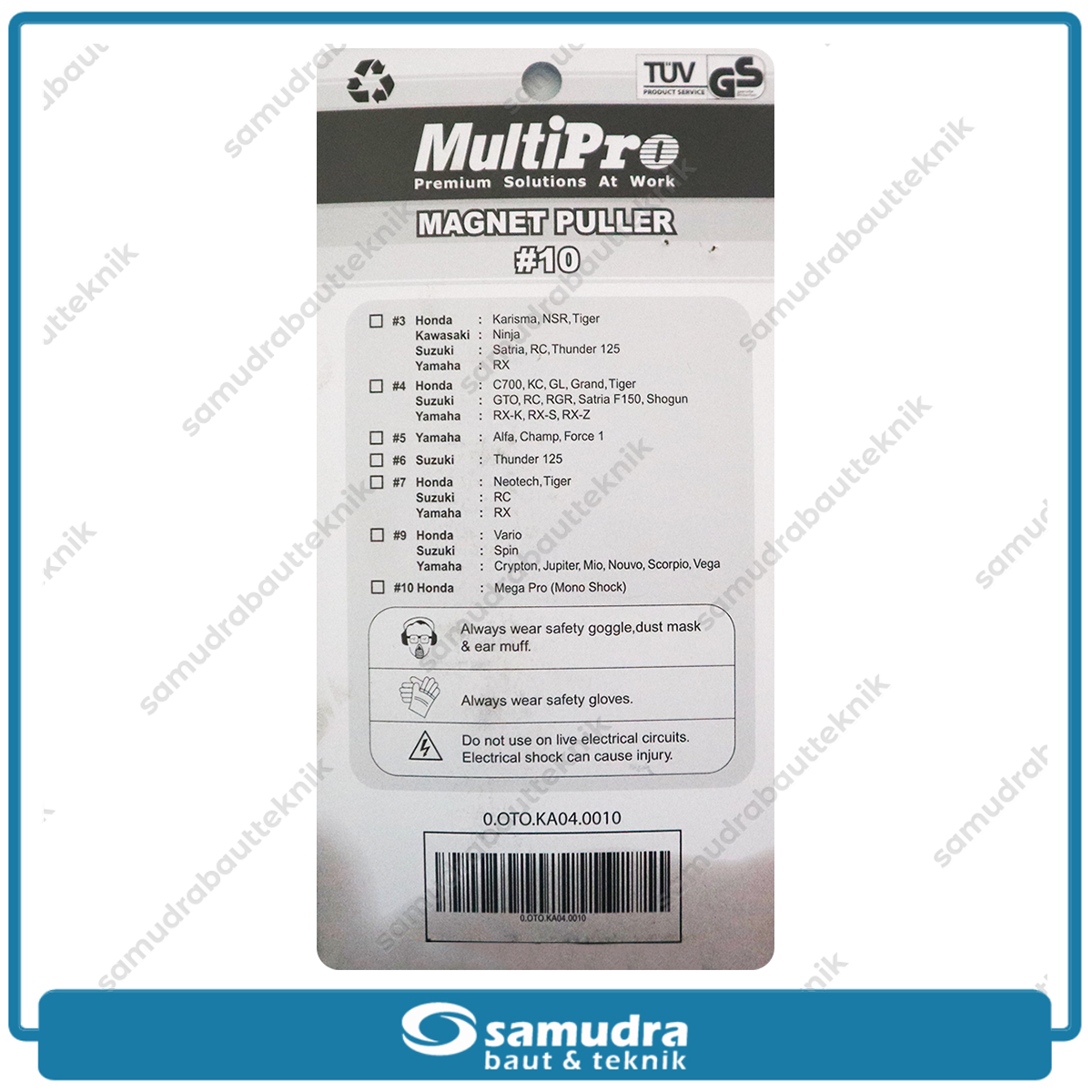 MULTIPRO 0.OTO.KA04.0010 Treker Magnet Motor No. 10 / Magnet Puller