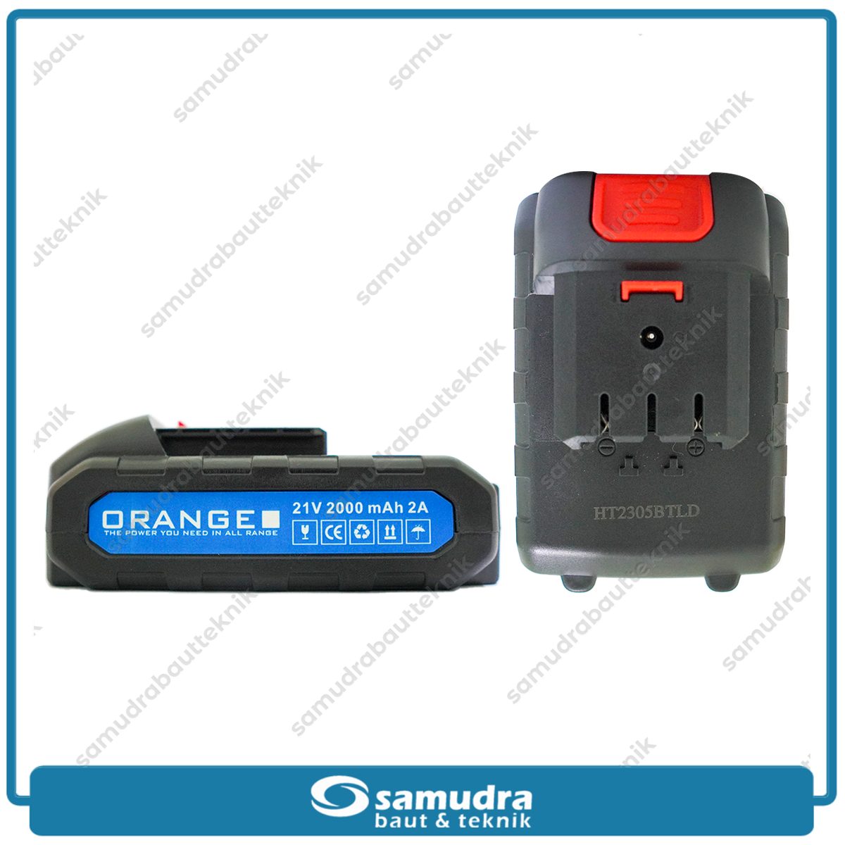 ORANGE 6206-24 Mesin Potong Rumput Baterai 21V / Cordless Grass Trimmer