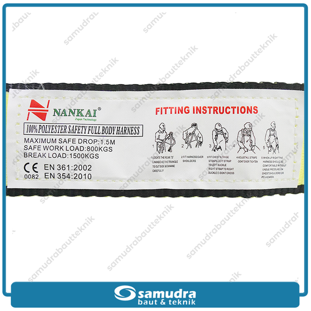 NANKAI 002-03 Safety Belt Full Body Double Hook Besar