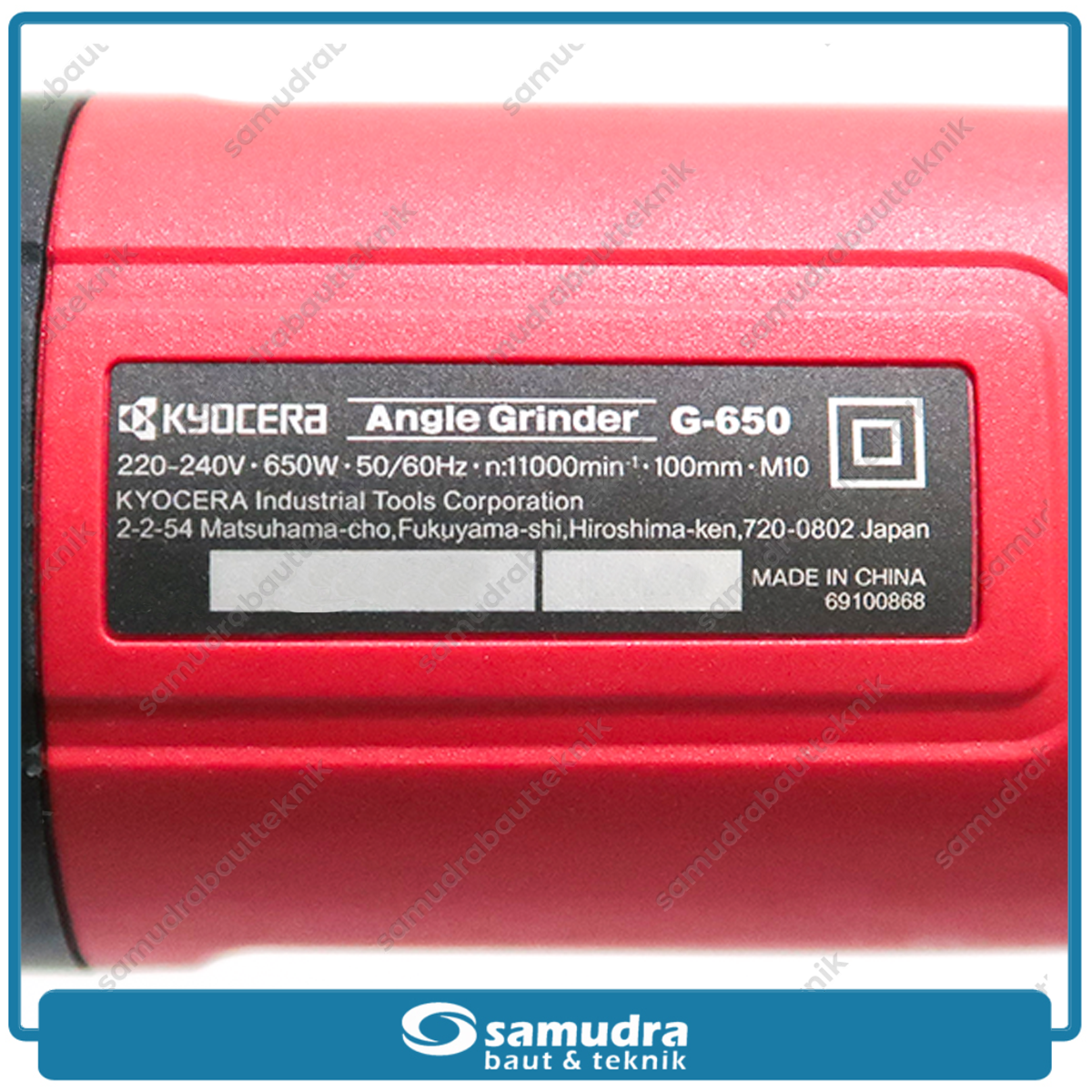 KYOCERA RYOB-047 Mesin Gerinda Listrik 4" G-650